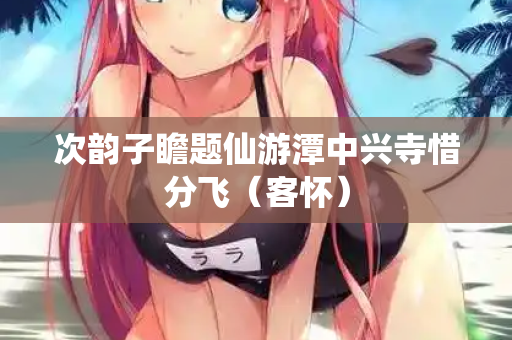 次韵子瞻题仙游潭中兴寺惜分飞（客怀）