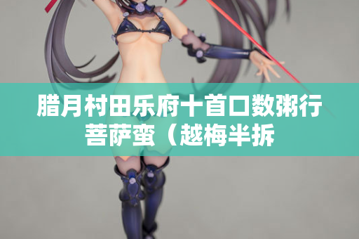 腊月村田乐府十首口数粥行菩萨蛮（越梅半拆  第2张