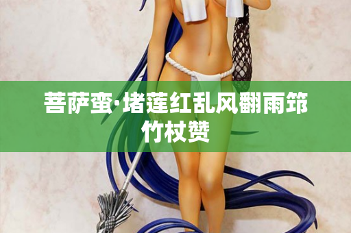 菩萨蛮·堵莲红乱风翻雨筇竹杖赞