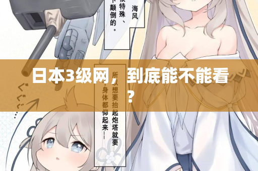 日本3级网，到底能不能看？