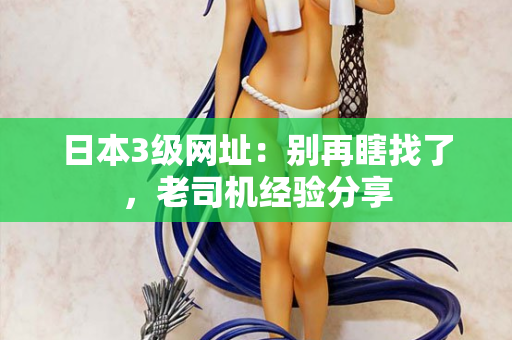日本3级网址：别再瞎找了，老司机经验分享