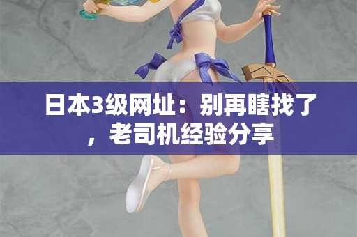 日本3级网址：别再瞎找了，老司机经验分享