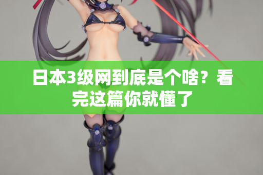 日本3级网到底是个啥？看完这篇你就懂了