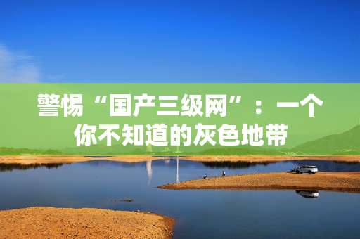 警惕“国产三级网”:一个你不知道的灰色地带 第2张 警惕“国产三级网”:一个你不知道的灰色地带 第2张