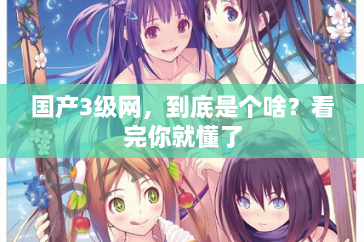 国产3级网，到底是个啥？看完你就懂了  第2张