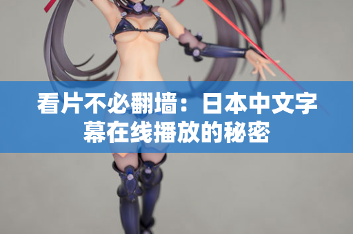 看片不必翻墙：日本中文字幕在线播放的秘密
