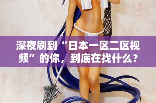 深夜刷到“日本一区二区视频”的你，到底在找什么？