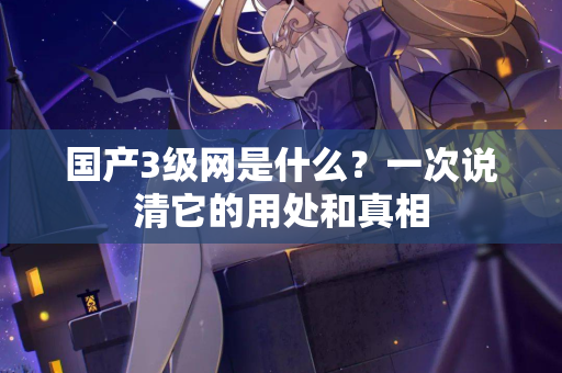 国产3级网是什么?一次说清它的用处和真相 第2张 国产3级网是什么?一次说清它的用处和真相 第2张