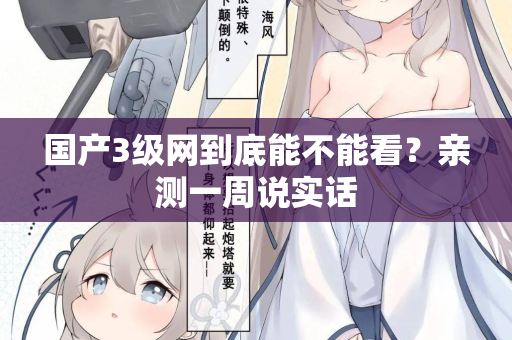 国产3级网到底能不能看？亲测一周说实话  第1张