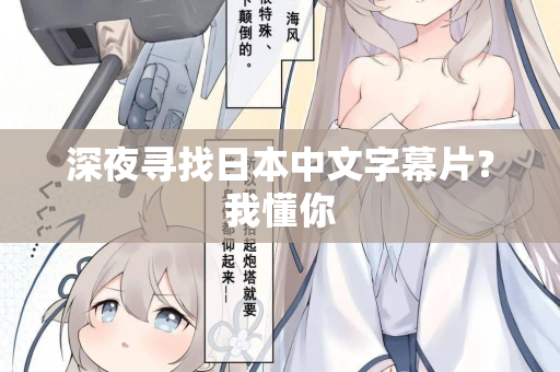 深夜寻找日本中文字幕片？我懂你