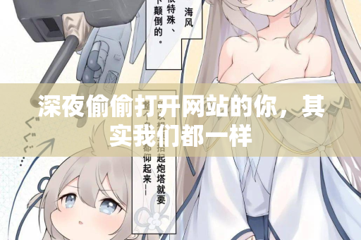 深夜偷偷打开网站的你,其实我们都一样 第3张 深夜偷偷打开网站的你,其实我们都一样 第3张