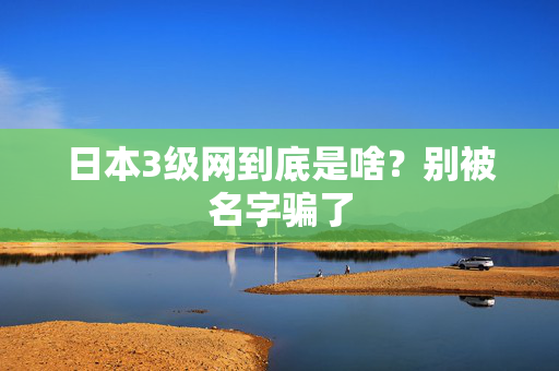 日本3级网到底是啥？别被名字骗了  第2张