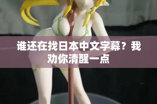 谁还在找日本中文字幕？我劝你清醒一点