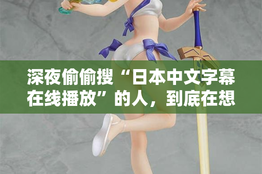 深夜偷偷搜“日本中文字幕在线播放”的人，到底在想什么