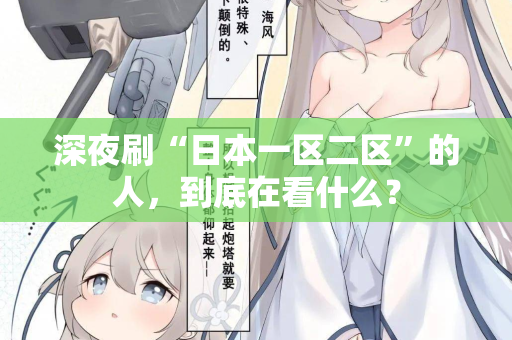 深夜刷“日本一区二区”的人,到底在看什么? 第2张 深夜刷“日本一区二区”的人,到底在看什么? 第2张