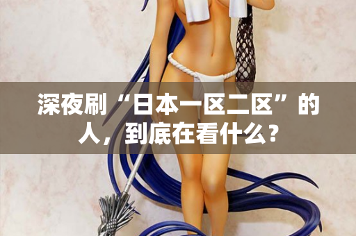 深夜刷“日本一区二区”的人,到底在看什么? 第3张 深夜刷“日本一区二区”的人,到底在看什么? 第3张