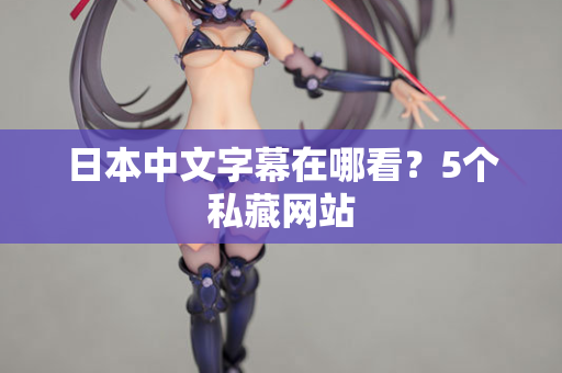 日本中文字幕在哪看？5个私藏网站