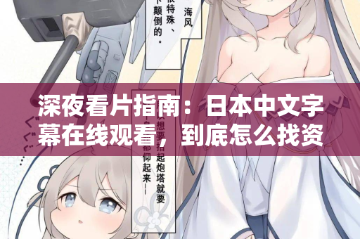 深夜看片指南：日本中文字幕在线观看，到底怎么找资源？