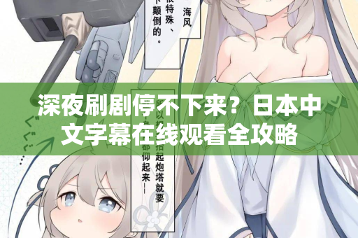深夜刷剧停不下来？日本中文字幕在线观看全攻略