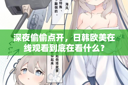 深夜偷偷点开，日韩欧美在线观看到底在看什么？