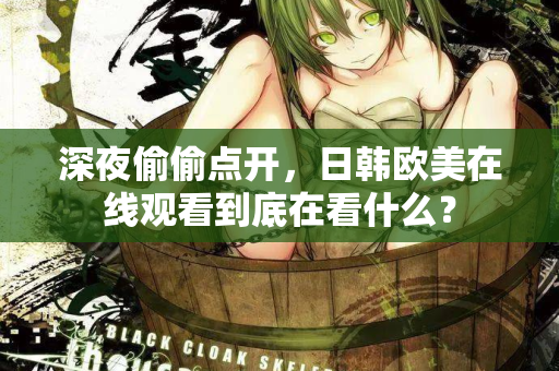 深夜偷偷点开，日韩欧美在线观看到底在看什么？