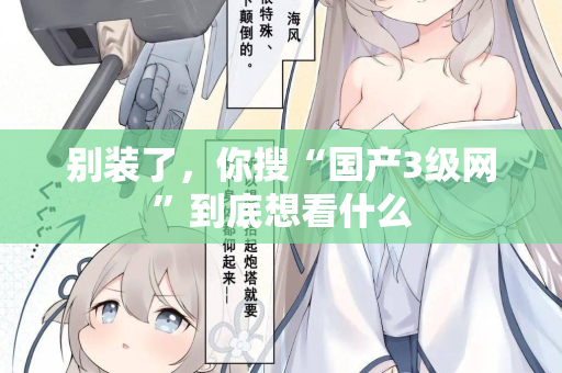 别装了,你搜“国产3级网”到底想看什么 第2张 别装了,你搜“国产3级网”到底想看什么 第2张