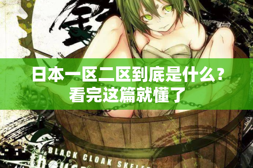 日本一区二区到底是什么?看完这篇就懂了 第2张 日本一区二区到底是什么?看完这篇就懂了 第2张