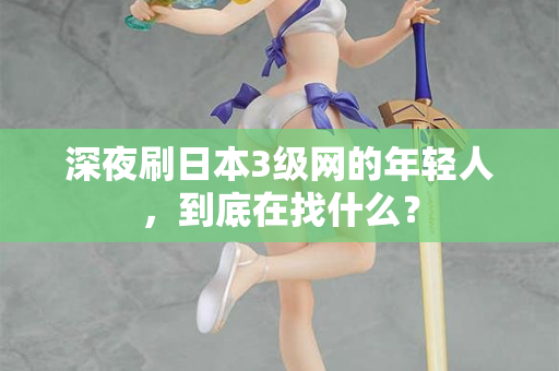 深夜刷日本3级网的年轻人，到底在找什么？