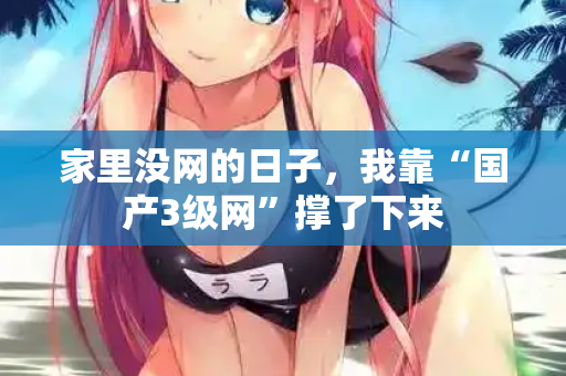 家里没网的日子,我靠“国产3级网”撑了下来 第3张 家里没网的日子,我靠“国产3级网”撑了下来 第3张