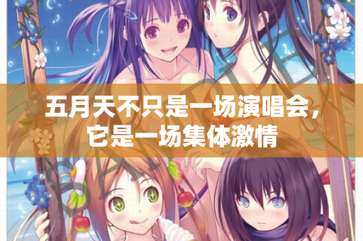 五月天不只是一场演唱会，它是一场集体激情  第3张