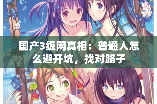 国产3级网真相：普通人怎么避开坑，找对路子  第2张