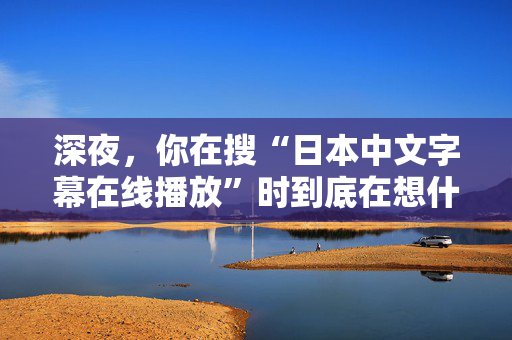 深夜，你在搜“日本中文字幕在线播放”时到底在想什么？